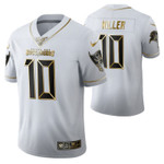 Tampa Bay Buccaneers Scotty Miller 10 2021 NFL Golden Edition White Jersey Gift For Buccaneers Fans