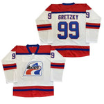 Indianapolis Racers Wayne Gretzky #99 NHL Ice Hockey Jersey Gift For Racers Fans