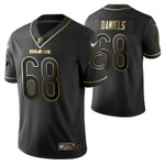 Chicago Bears James Daniels 68 2021 NFL Golden Edition Black Jersey Gift For Bears Fans