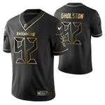 Tampa Bay Buccaneers William Gholston 92 2021 NFL Golden Edition Black Jersey Gift For Buccaneers Fans