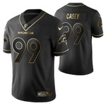 Denver Broncos Jurrell Casey 99 2021 NFL Golden Edition Black Jersey Gift For Broncos Fans