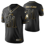 Philadelphia Eagles Nickell Robey-Coleman 31 2021 NFL Golden Edition Black Jersey Gift For Eagles Fans