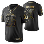 Cincinnati Bengals Giovani Bernard 25 2021 NFL Golden Edition Black Jersey Gift For Bengals Fans
