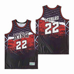 Kawhi Leonard 22 Martin Luther King High School Basketball Black Jersey Gift For King Fans