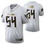 Tampa Bay Buccaneers Lavonte David 54 2021 NFL Golden Edition White Jersey Gift For Buccaneers Fans