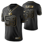 Colts Jordan Glasgow 59 2021 NFL Golden Edition Black Jersey Gift For Colts Fans