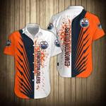 Topsportee Edmonton Oilers Limited Edition Hawaiian Shirt Summer Collection Size S-5XL