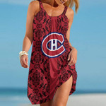 Topsportee Montreal Canadiens Limited Edition Beach Dress Summer NLA008665