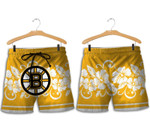 Topsportee Boston Bruins Hibiscus Flower Limited Edition Hawaiian Shirt and Shorts Summer Collection Size S-5XL NLA007764