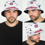 Topsportee Montreal Canadiens Splatter Patterns Limited Edition Summer Collection Bucket Hat TML000165