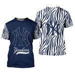 Topsportee New York Yankees Stripe Pattern Limited Edition All Over Print Hoodie T shirt Unisex Size NLA000951
