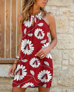 Topsportee Arizona Diamondbacks Lovely Daisy Limited Edition Summer Casual Sleeveless Dress NLA011433