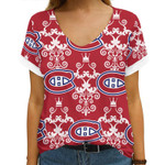 Topsportee Montreal Canadiens Limited Edition Summer Collection Women V Neck T-shirt XS-2XL NLA010365