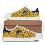 MLB Milwaukee Brewers Limited Edition Men's and Women's Skate Shoes NEW001548
