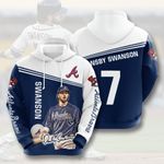 Topsportee MLB Atlanta Braves DANSBY SWANSON 7 Limited Edition Amazing Men's and Women's Hoodie Full Sizes