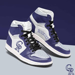 Topsportee MLB Colorado Rockies Limited Edition Men's and Women's Jordan Sneakers All US Size