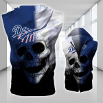 Stocktee Los Angeles Dodgers Limited Edition Over Print Full 3D Sleeveless Zipper Hoodie TOP000699