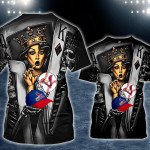 Topsportee St. Louis Cardinals Limited Edition Over Print Full 3D T-shirt Zip Hoodie S - 5XL