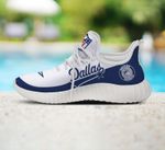 Stocktee Dallas Cowboys Limited Edition Men's and Women's WHITE Sole Blue & White Reze Power Shoes All US Size DM327