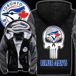 Topsportee Toronto Blue Jays Limited Edition Over Print Full 3D Fleece Hoodie S - 5XL