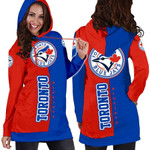 Topsportee Toronto Blue Jays Limited Edition Over Print Full 3D Dress Hoodie S - 5XL