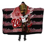 Topsportee Washington Nationals Limited Edition Over Print Full 3D Hooded Blanket