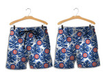 Topsportee Chicago Cubs Leaf and Logo Limited Edition Hawaii Shirt and Shorts Summer Collection size S-5XL NLA003037