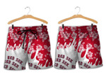 Topsportee Boston Red Sox Flower Limited Edition Hawaii Shirt and Shorts Summer Collection Size S-5XL NLA004436