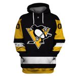 NHL Pittsburgh Penguins Hoodie, Zip Hoodie, Tshirt, Sweatshirt Design 3d Full Sizes S - 5XL Custom Name And Number Z91607