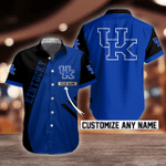 NCAA Kentucky Wildcats Button Shirt Design 3D Full Printed Custom Name Sizes S - 5XL N91764