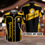 Bundaberg Brewed Drinks Button Shirt Design 3D Full Printed Custom Name Sizes S - 5XL B92706