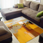 South African Animal Yellow Art African American Area Rug Home Decor