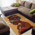 Beautiful African Woman Area Rug Bold Patterns Tasteful Style Home Decor Super Affordable