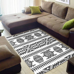Graphic Afrocentric Seamless Pattern Area Rug Home Decor
