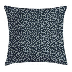 Forget Me Not Flower Style Printed Cushion Cover Home Decor