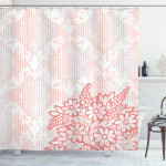 Antique Royal Bouquet Printed Shower Curtain Home Decor