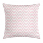 Old Fashioned Zig Zags Art Pattern Printed Cushion Cover