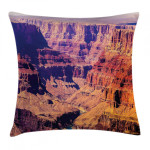Grand Canyon View Usa Printed Cushion Cover