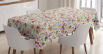 Colorful Nature Ethnic Pattern Printed Tablecloth Home Decor
