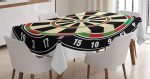 Dart Board Lifestyle Printed Tablecloth Home Decor