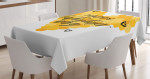 Happy Valentine's Day Printed Tablecloth Home Decor