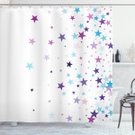 Spreading Shower Curtain