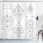 Natural Mystic Art Shower Curtain