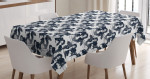 Mystical Long Haired Girl Printed Tablecloth Home Decor