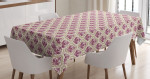 Romantic Art Deco Design Printed Tablecloth Home Decor