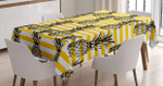 Pineapple Fruit Lines Printed Tablecloth Home Decor