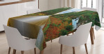 Europe Country Village Printed Tablecloth Home Decor