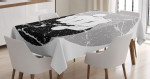 First In Yin Yang Art Printed Tablecloth Home Decor