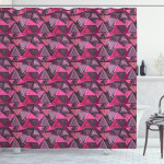 Abstract Triangle Art Shower Curtain