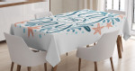 Seas Day Starfishes Printed Tablecloth Home Decor